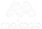 makado lockup mono white